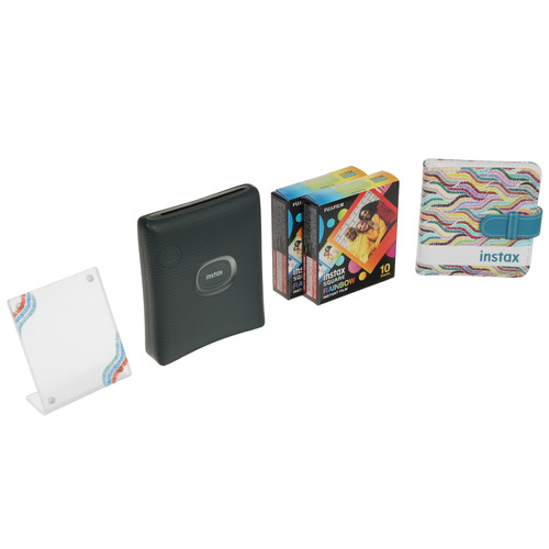 Купить Компактный фотопринтер FUJIFILM Instax Square Link Gift Box зеленый  5660680. Характеристики, отзывы и цены в Донецке