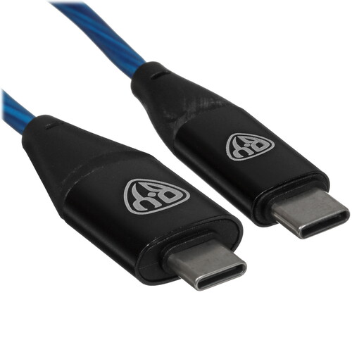 Купить Кабель круглый BY USB Type-C - USB Type-C синий 1 м  5482269. Характеристики, отзывы и цены в Донецке