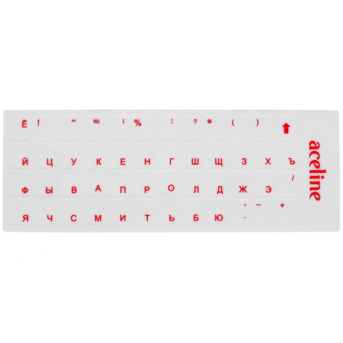 Купить Наклейки на клавиатуру Aceline  1314546. Характеристики, отзывы и цены в Донецке
