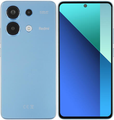 Купить 6.67" Смартфон Xiaomi Redmi Note 13 128 ГБ синий  5440483. Характеристики, отзывы и цены в Донецке