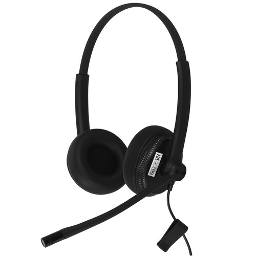 Купить Проводные наушники Yealink YHS34 Dual черный 2022  5486932. Характеристики, отзывы и цены в Донецке