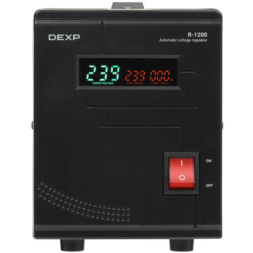 Купить Стабилизатор напряжения DEXP R-1200  5059067. Характеристики, отзывы и цены в Донецке