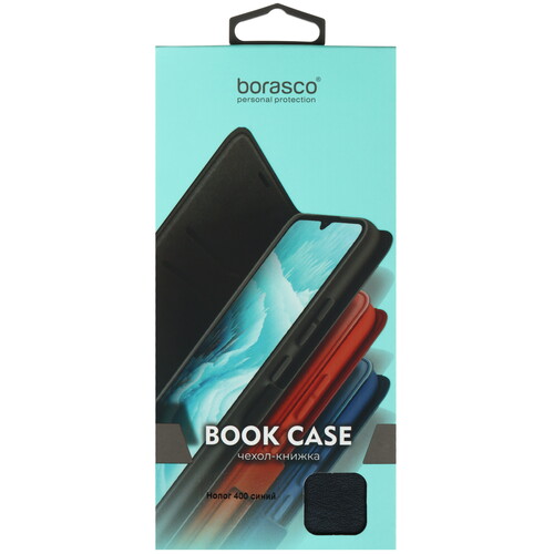 Купить Чехол-книжка  BoraSCO Book Case для HONOR 400 синий  5631876. Характеристики, отзывы и цены в Донецке