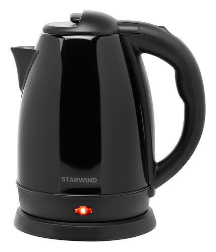 Купить Электрочайник Starwind SKS2050 черный  5353084. Характеристики, отзывы и цены в Донецке