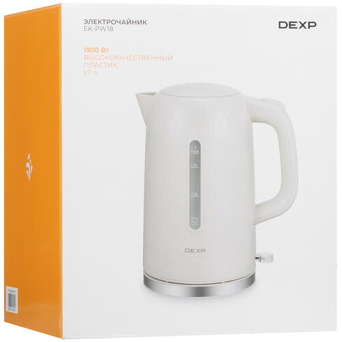 Купить Электрочайник DEXP EK-PW18 бежевый  9029429. Характеристики, отзывы и цены в Донецке