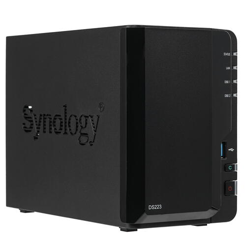 Купить Сетевое хранилище (NAS) Synology DiskStation DS223  5407737. Характеристики, отзывы и цены в Донецке