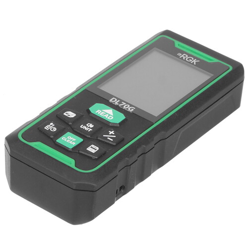 Купить Лазерный дальномер RGK DL70G  5301019. Характеристики, отзывы и цены в Донецке
