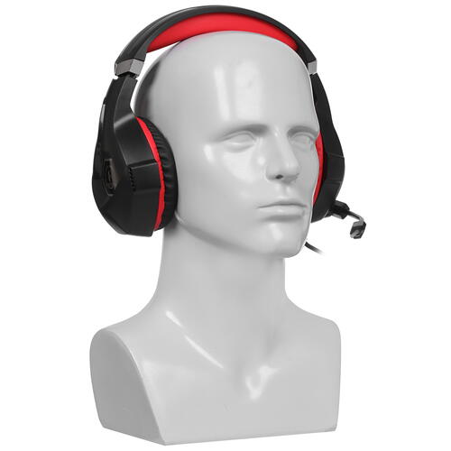 Купить Проводные наушники JETACCESS GHP-250 красный  4751645. Характеристики, отзывы и цены в Донецке