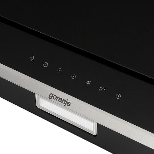 Купить Вытяжка наклонная Gorenje WHI649X21P черный/серебристый  5351961. Характеристики, отзывы и цены в Донецке