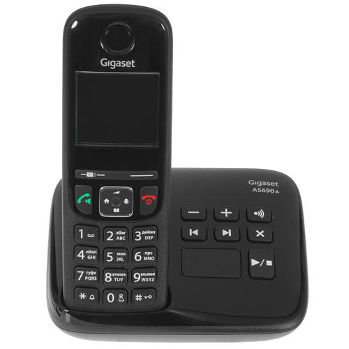 Купить Телефон беспроводной (DECT) Gigaset AS690A  4763731. Характеристики, отзывы и цены в Донецке