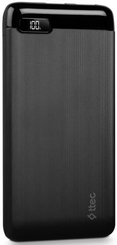 Купить Портативный аккумулятор TTEC PowerSlim LCD черный  9140721. Характеристики, отзывы и цены в Донецке