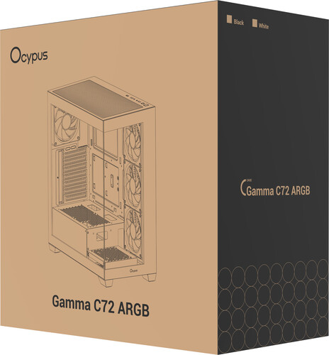 Купить Корпус Ocypus Gamma C72 ARGB  5631538. Характеристики, отзывы и цены в Донецке