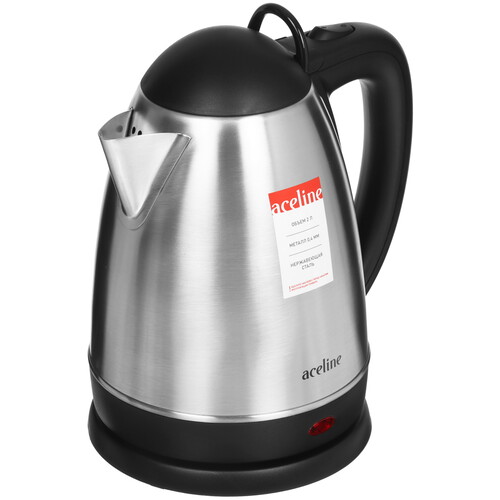 Купить Электрочайник Aceline 318S серебристый  9258790. Характеристики, отзывы и цены в Донецке