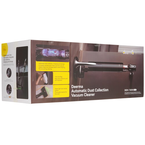 Купить Пылесос  вертикальный  Deerma DEM-T30W Station  черный  9208776. Характеристики, отзывы и цены в Донецке