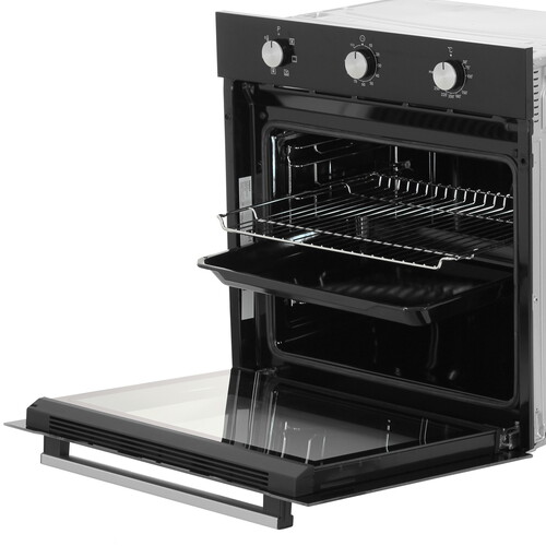 Купить Электрический духовой шкаф Hotpoint HETF 614 JH BL черный  9313180. Характеристики, отзывы и цены в Донецке