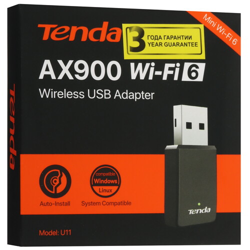Купить Wi-Fi адаптер Tenda U11  5476294. Характеристики, отзывы и цены в Донецке