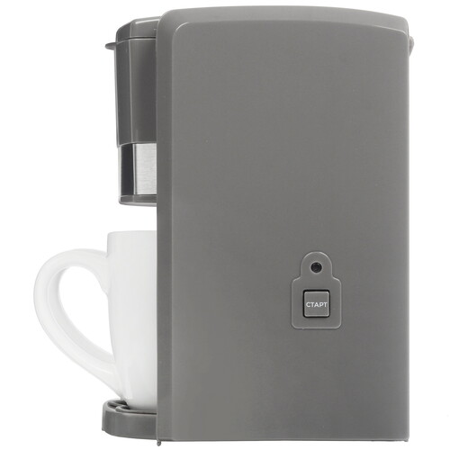 Купить Кофеварка капельная Kitfort КТ-7302 серый  9086221. Характеристики, отзывы и цены в Донецке