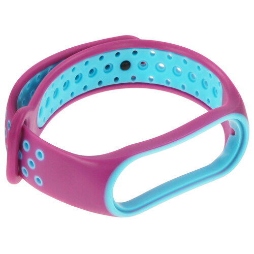 Купить Ремешок Red Line для Xiaomi Smart Band 7 фиолетовый/голубой  5607866. Характеристики, отзывы и цены в Донецке