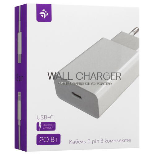 Купить Сетевое зарядное устройство DEXP IET25CD белый  5402374. Характеристики, отзывы и цены в Донецке