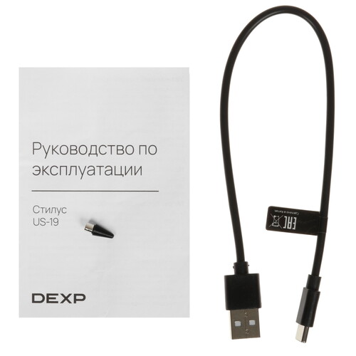 Купить Стилус DEXP US-19 универсальный черный  5455644. Характеристики, отзывы и цены в Донецке