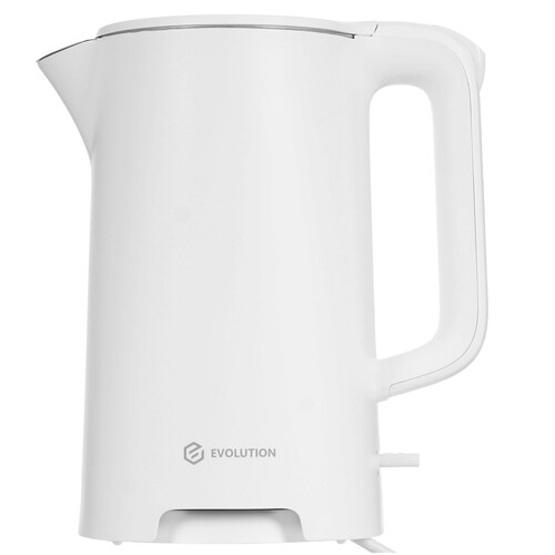 Купить Электрочайник EVOLUTION KP18171 белый  9207808. Характеристики, отзывы и цены в Донецке