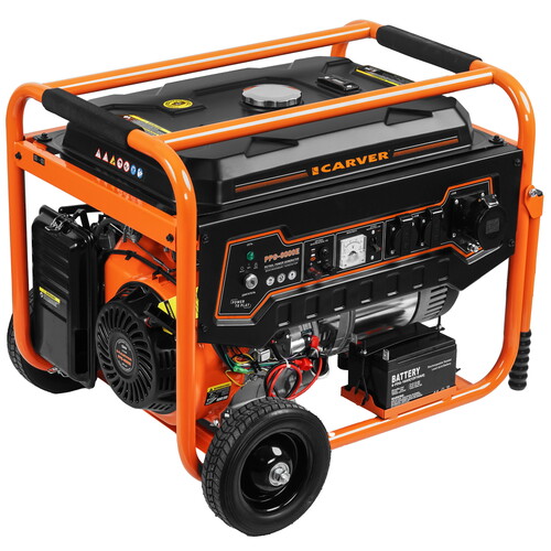 Купить Электрогенератор   бензиновый Carver PPG-8000Е  1081884. Характеристики, отзывы и цены в Донецке