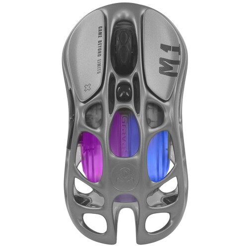 Купить Мышь беспроводная/проводная GravaStar Mercury M1 Pro Gunmetal Gray  9276740. Характеристики, отзывы и цены в Донецке