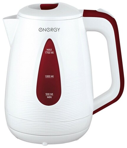 Купить Электрочайник ENERGY E-214 красный  8144867. Характеристики, отзывы и цены в Донецке