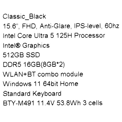 Купить 15.6" Ноутбук MSI Modern 15 H AI C1MG-008RU черный  5448036. Характеристики, отзывы и цены в Донецке