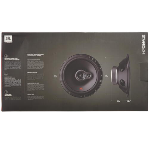 Купить Коаксиальная акустическая система JBL STAGE2 634  5418717. Характеристики, отзывы и цены в Донецке