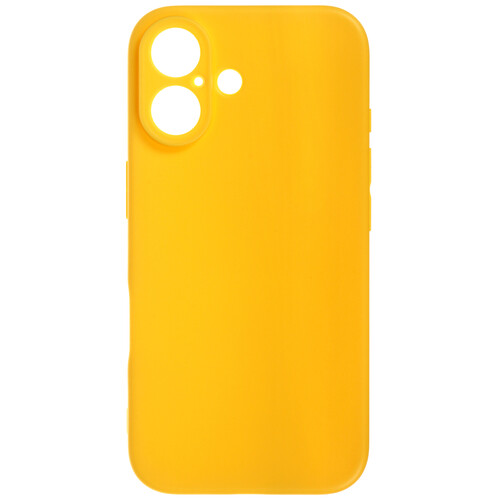 Купить Накладка  DF для Apple iPhone 16 желтый  5475761. Характеристики, отзывы и цены в Донецке