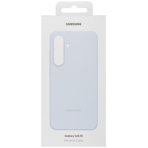 Купить Накладка  Samsung Silicone Case для Samsung Galaxy S25 FE голубой  5640435. Характеристики, отзывы и цены в Донецке