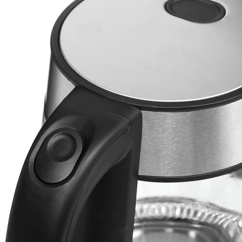 Купить Электрочайник DEXP EK-06GPS серебристый  9065845. Характеристики, отзывы и цены в Донецке