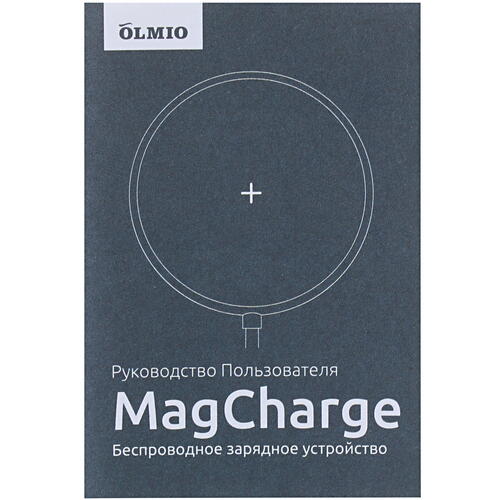 Купить Беспроводное зарядное устройство Olmio MagCharge белый  4854584. Характеристики, отзывы и цены в Донецке