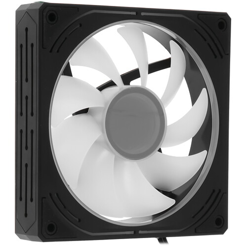 Купить Вентилятор GiNZZU RGB 12MB6  черный  9230101. Характеристики, отзывы и цены в Донецке