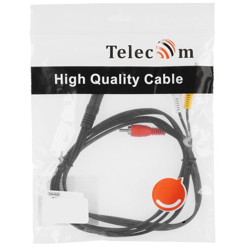 Купить Кабель   Telecom jack 3.5 мм - 3RCA черный  5471366. Характеристики, отзывы и цены в Донецке