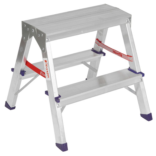 Купить Стремянка двухсекционная Комус 1506696  9278863. Характеристики, отзывы и цены в Донецке
