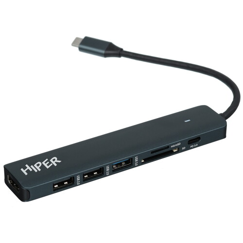 Купить Док-станция HIPER HP-DS7-01  5484968. Характеристики, отзывы и цены в Донецке