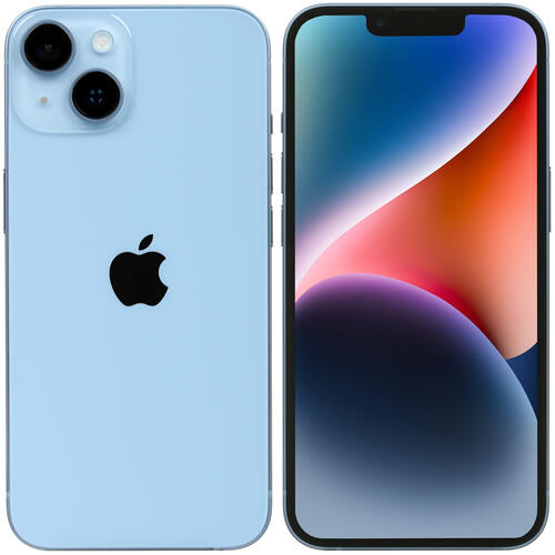 Купить 6.1" Смартфон Apple iPhone 14 256 ГБ голубой  5072903. Характеристики, отзывы и цены в Донецке