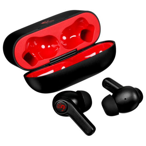 Купить Наушники TWS A4Tech Bloody M30 черный + красный  5082014. Характеристики, отзывы и цены в Донецке