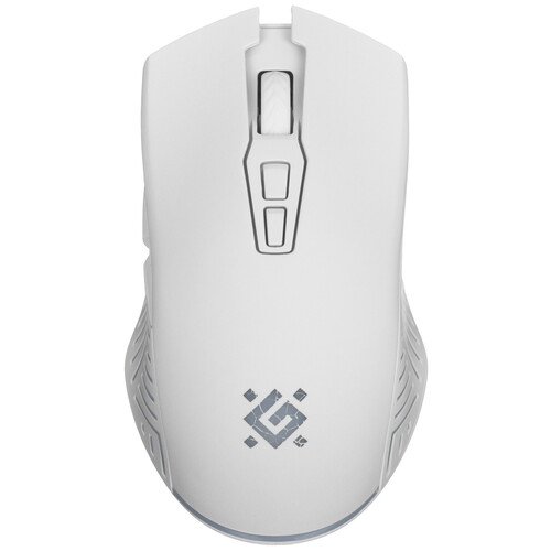 Купить Мышь беспроводная Defender Pandora GM-502 [52502] белый  9196350. Характеристики, отзывы и цены в Донецке