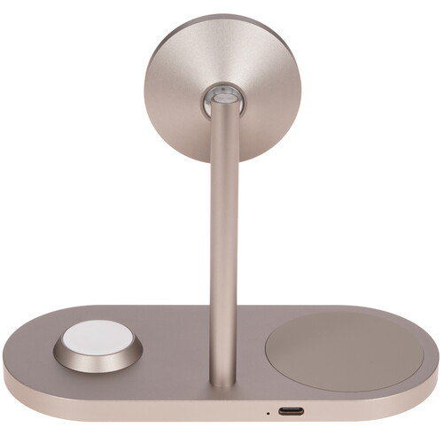 Купить Беспроводное зарядное устройство uBear Stage Pro 3-in-1 бежевый  9240478. Характеристики, отзывы и цены в Донецке