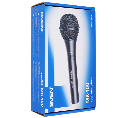 Купить Микрофон SVEN MK-100 черный  9201301. Характеристики, отзывы и цены в Донецке