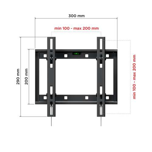 Купить Кронштейн для ТВ Holder LCD-T2609 черный  0194127. Характеристики, отзывы и цены в Донецке
