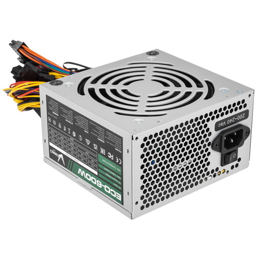 Купить Блок питания Formula ECO-600W  серый  9229609. Характеристики, отзывы и цены в Донецке
