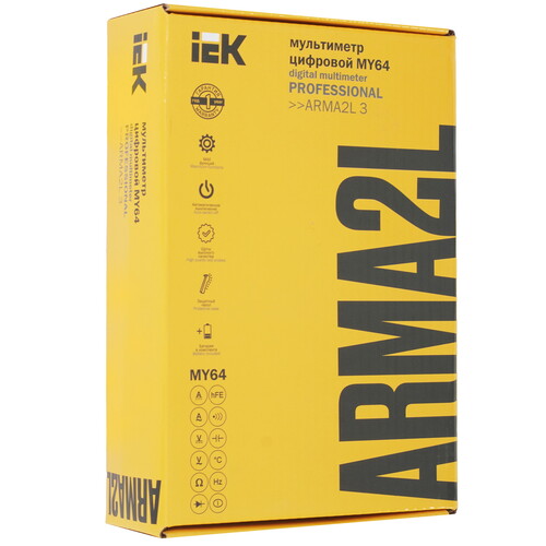 Купить Мультиметр IEK Professional MY64  5302031. Характеристики, отзывы и цены в Донецке