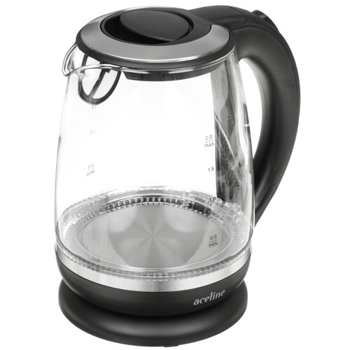 Купить Электрочайник Aceline GF2000 черный  5630590. Характеристики, отзывы и цены в Донецке
