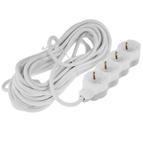 Купить Удлинитель TDM ELECTRIC Люкс SQ1303-4062 белый  9277169. Характеристики, отзывы и цены в Донецке