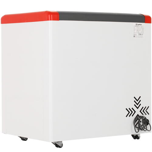Купить Морозильный ларь Frostor Gellar FG 250 C белый, красный  1229574. Характеристики, отзывы и цены в Донецке
