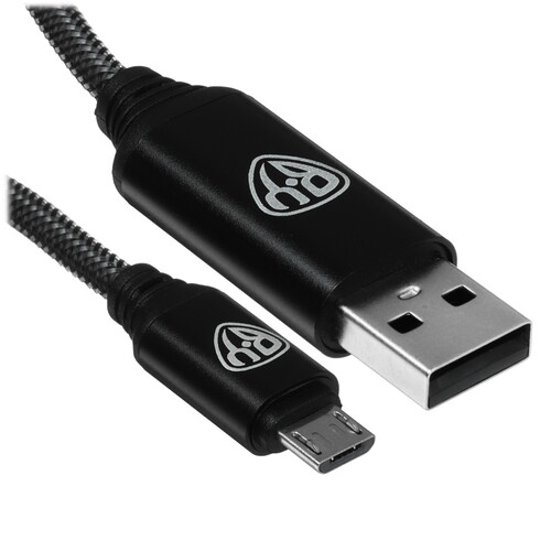 Купить Кабель круглый BY micro USB - USB 2.0 Type-A красный 1 м  5482207. Характеристики, отзывы и цены в Донецке